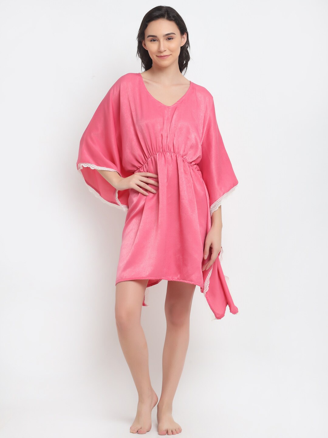 

EROTISSCH Womens Rose Kaftan Nightdress