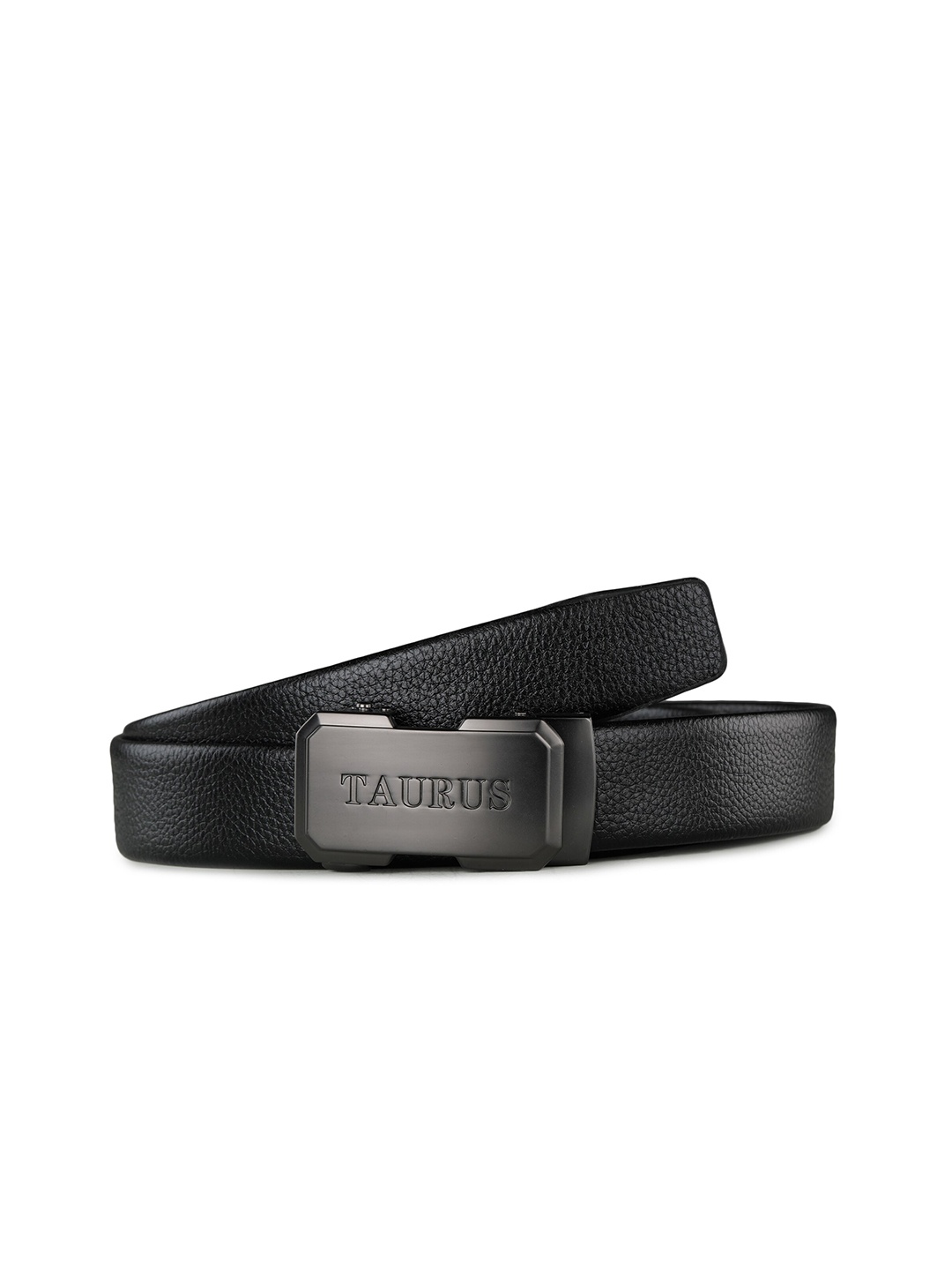 Kastner Men Black Textured Belt