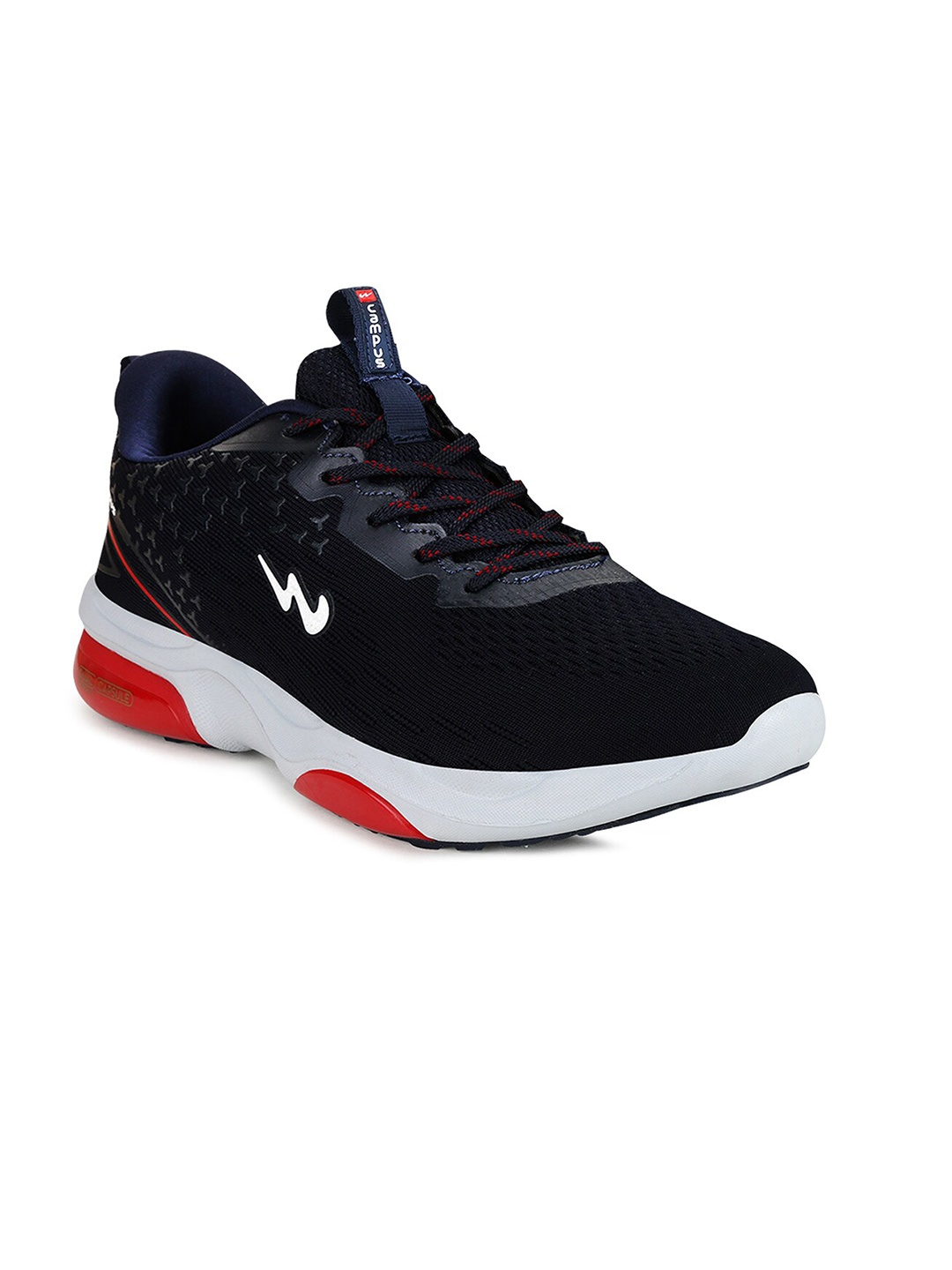 

Campus Men Navy Blue Mesh Running Marking Shoes
