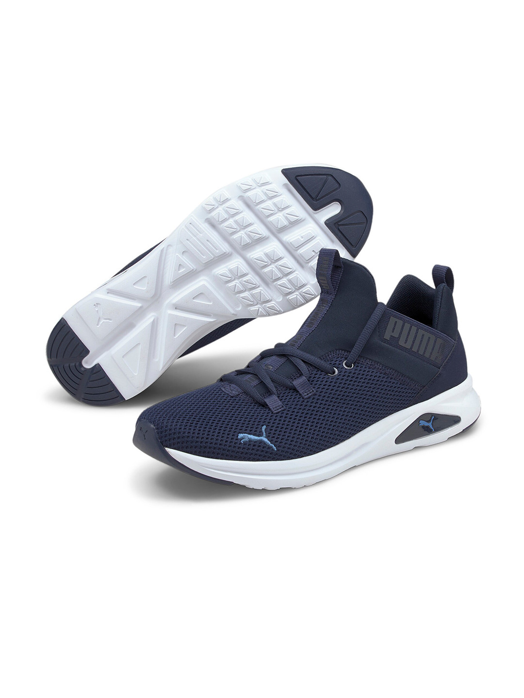 

Puma Men Blue Enzo 2 Uncaged Running Shoes