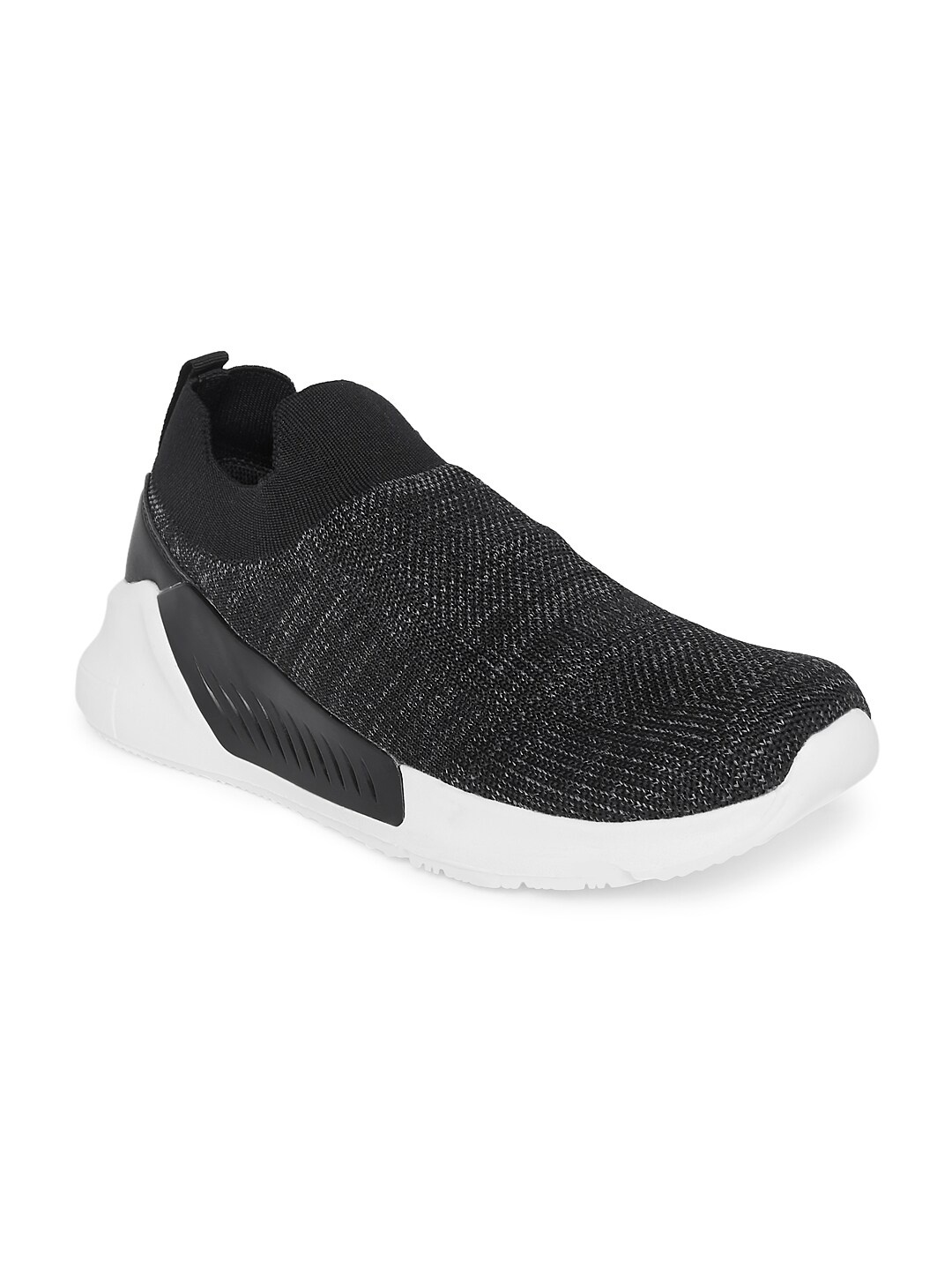 

Ajile by Pantaloons Men Black Walking Non-Marking Shoes
