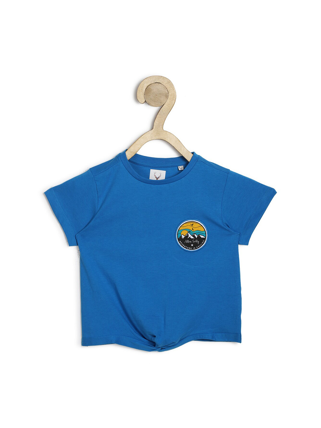 

Allen Solly Junior Girls Blue T-shirt