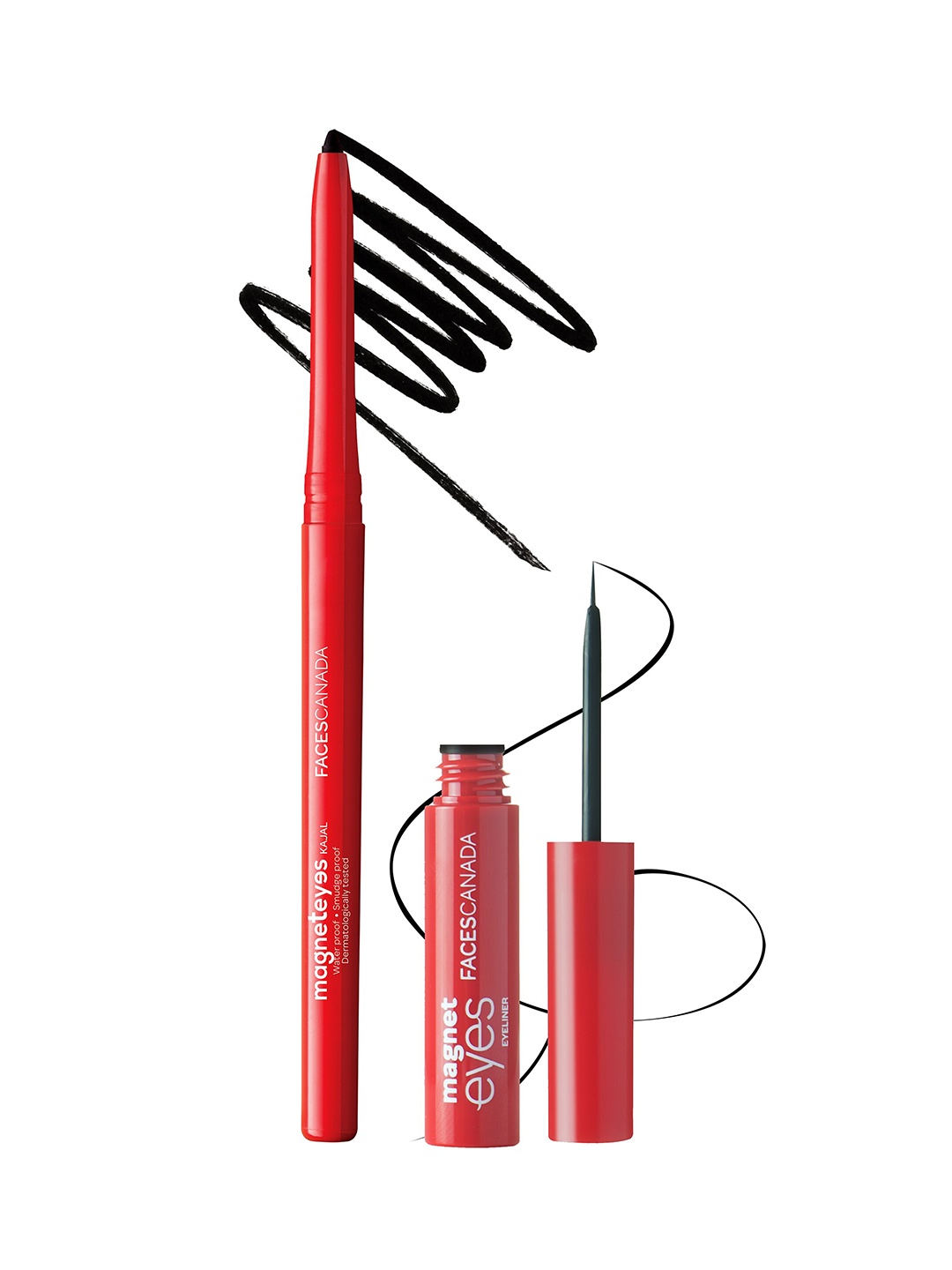 

FACES CANADA Black Magneteyes Kajal & Magneteyes Eyeliner