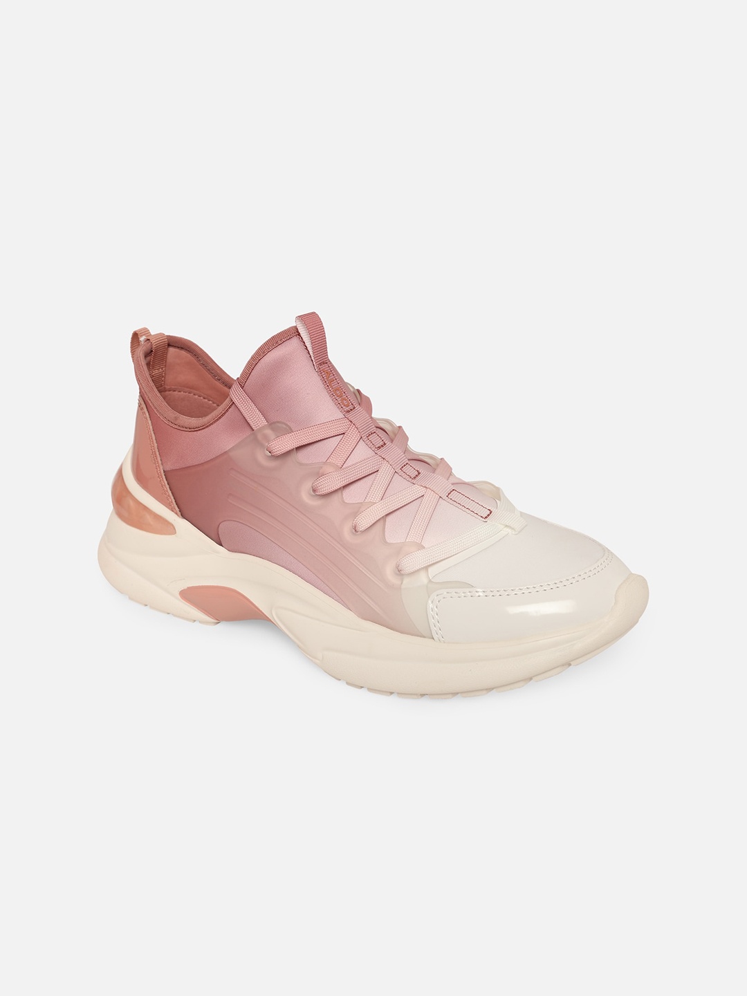 

ALDO Women Pink Colourblocked Sneakers