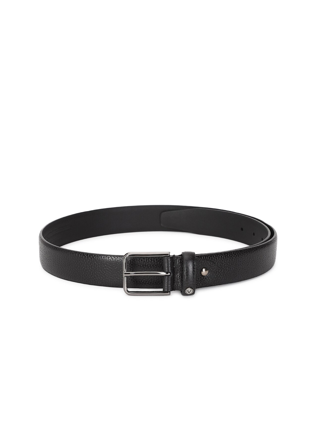 

Allen Solly Men Black Textured Formal Belt