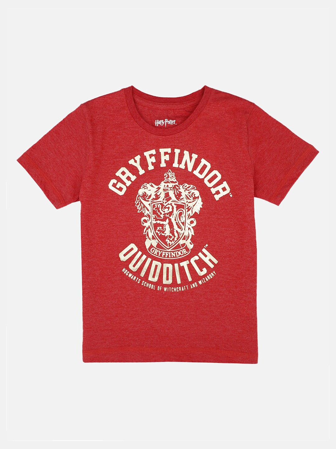 

Kids Ville Boys Red Harry Potter Printed T-shirt