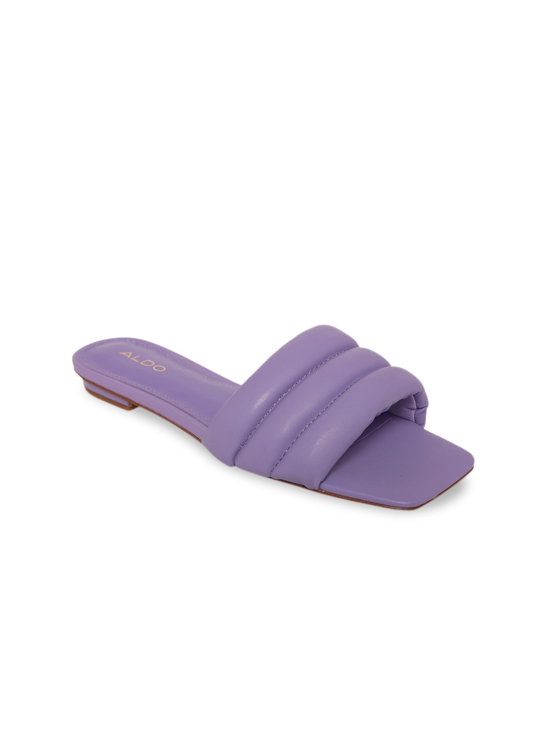 

ALDO Women Purple Open Toe Flats