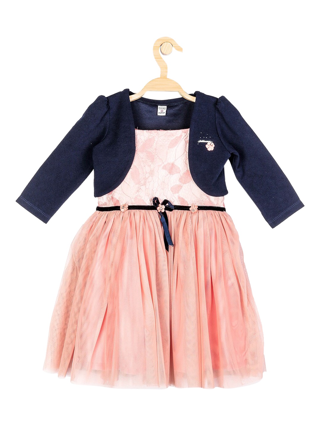 

Peppermint Girls Peach Dress with Jacket