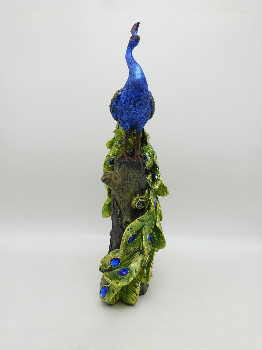 

Home Centre Blue & Green Corsica Textured Peacock Figurine
