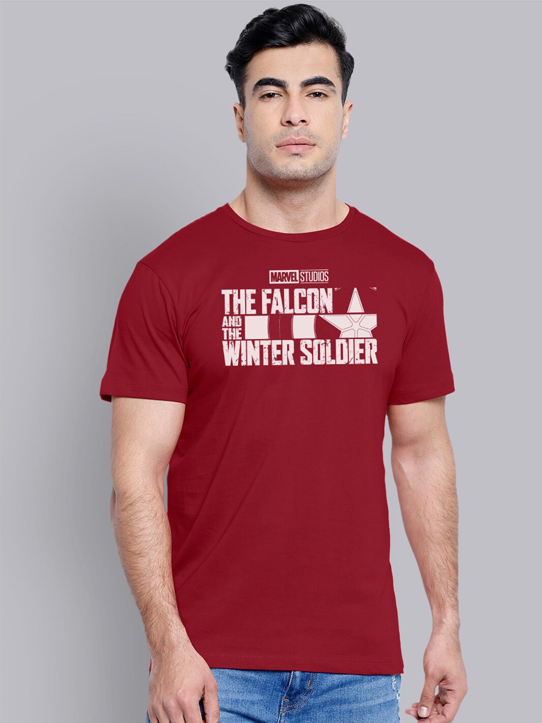

Free Authority Men Red The Falcon And The Winter Soldier T-shirt