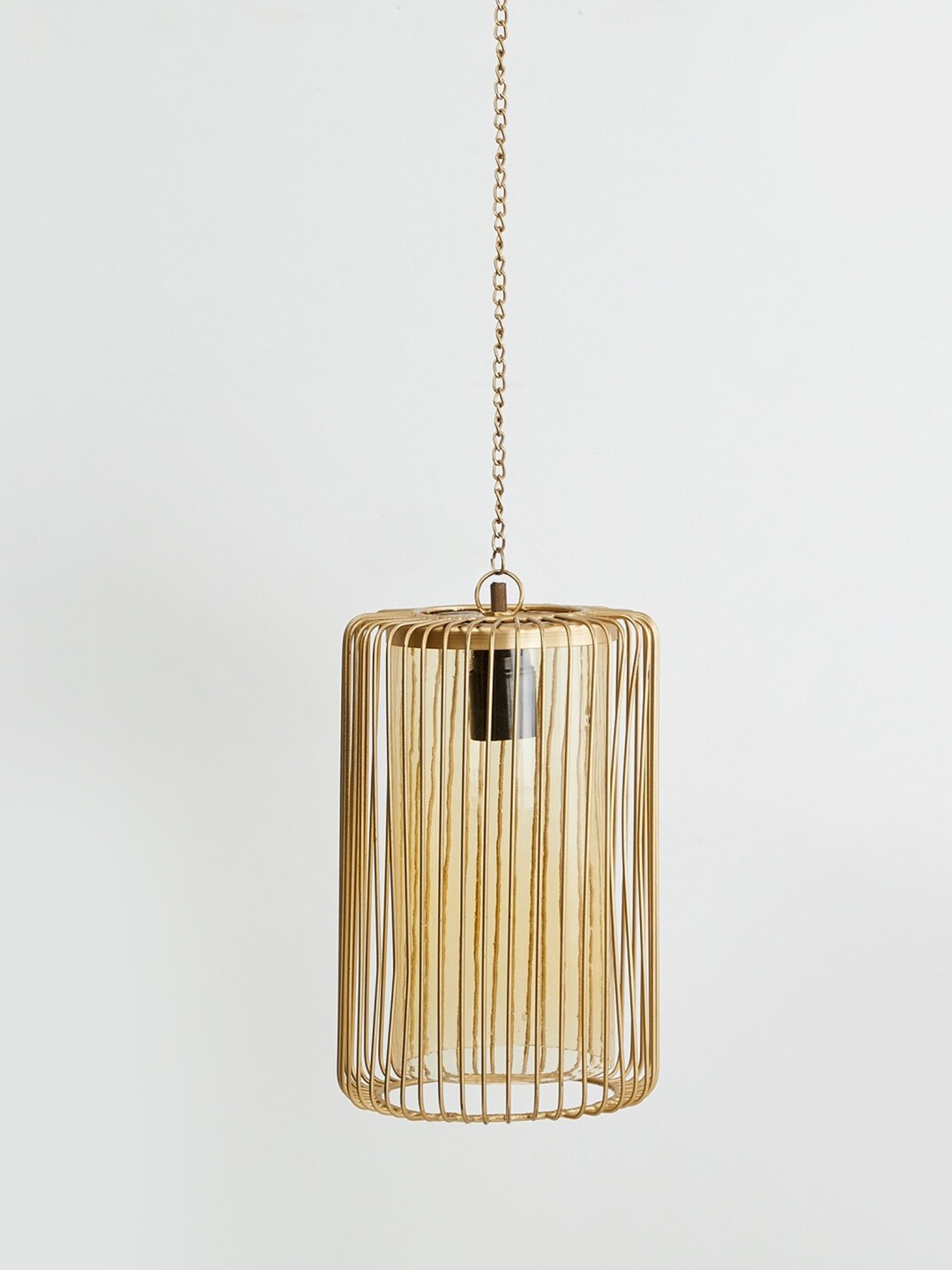 

Home Centre Gold-toned Eternity Adobe Wired Hanging Pendant Lamp