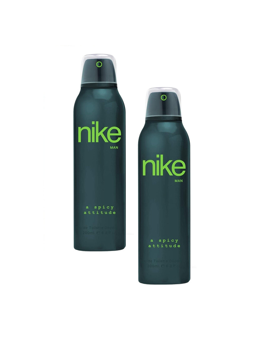 

Nike Men Set Of 2 Spicy Attitude Deodorants, Green