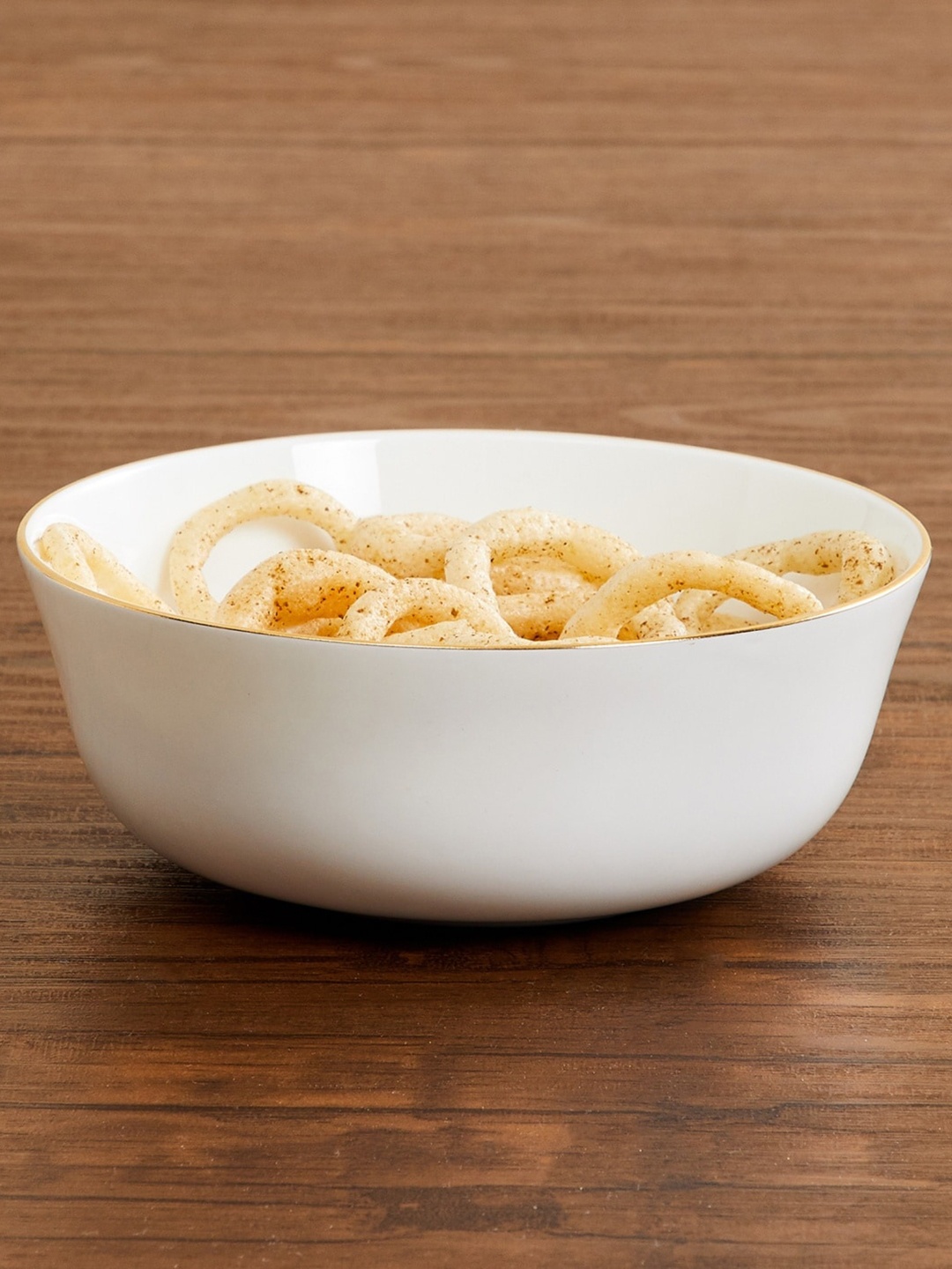 

Home Centre White Solid Serving Bowl