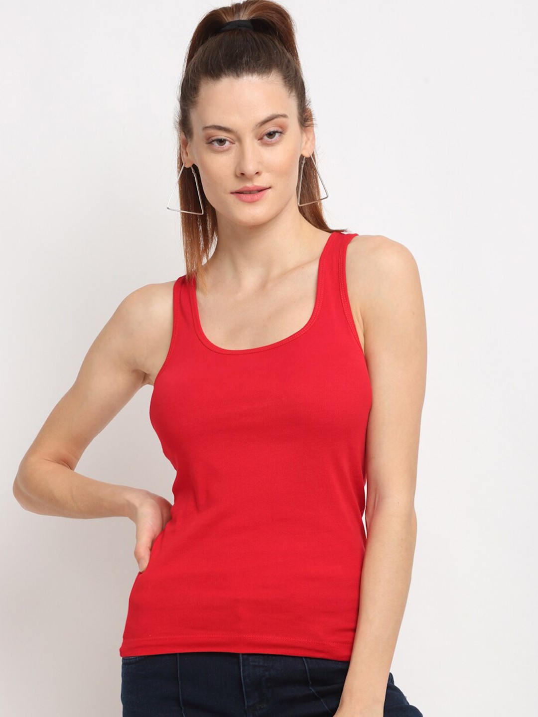 

Friskers Red Tank Top