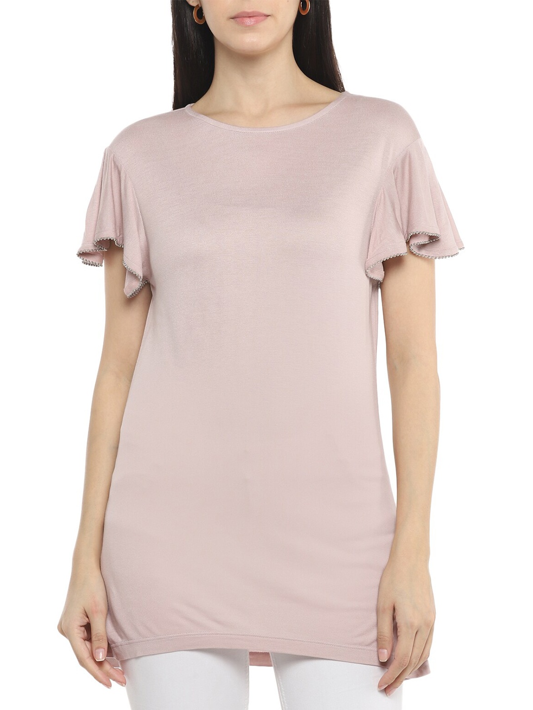 

Ted Baker Pink Regular Longline Top