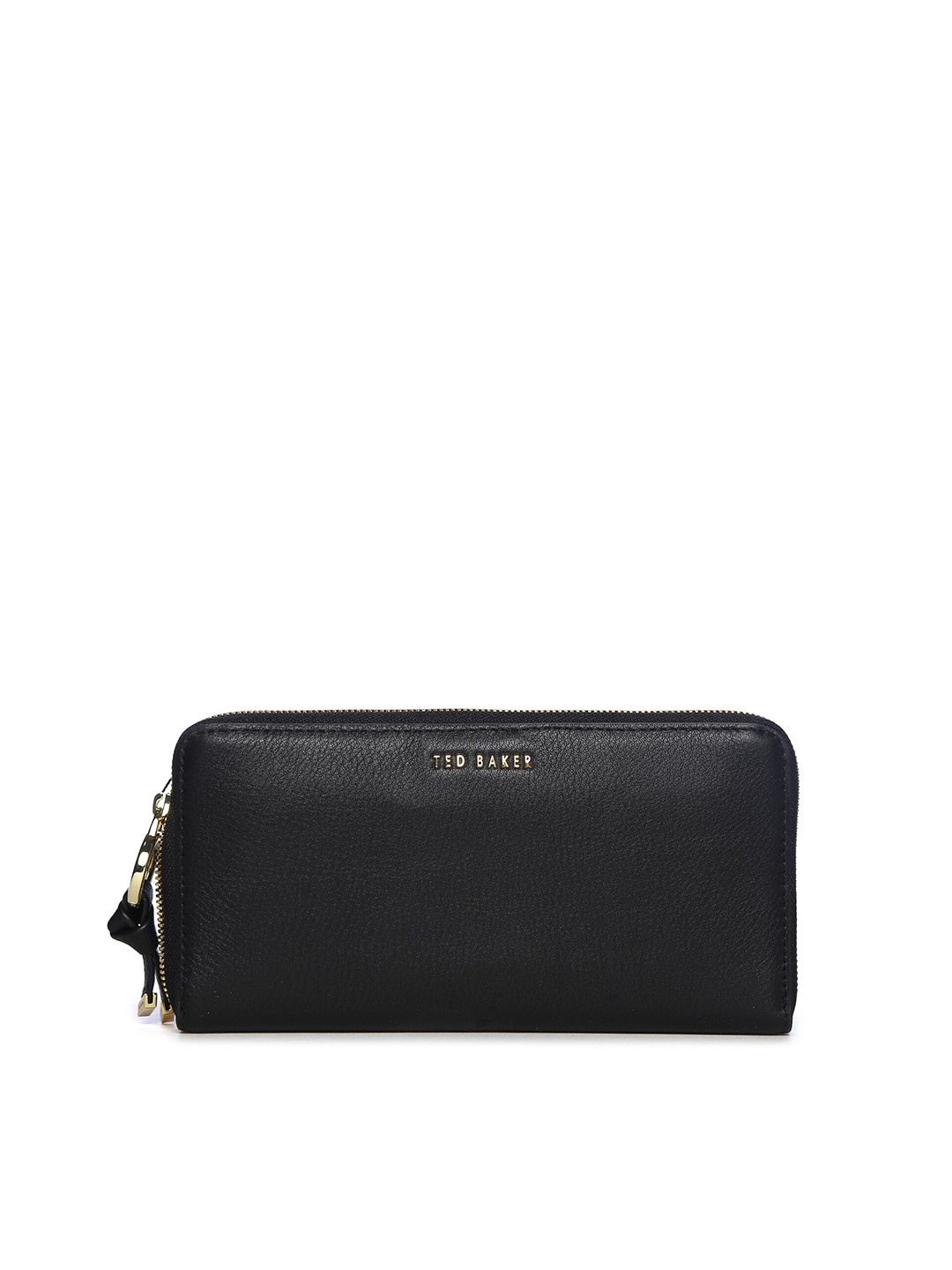 

Ted Baker Women Black Textured Leather Zip Around Wallet