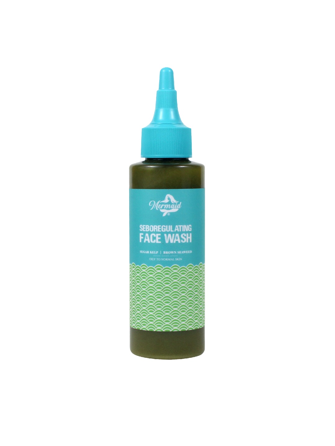 

Mermaid Seboregulating Face Wash 120ml, Green