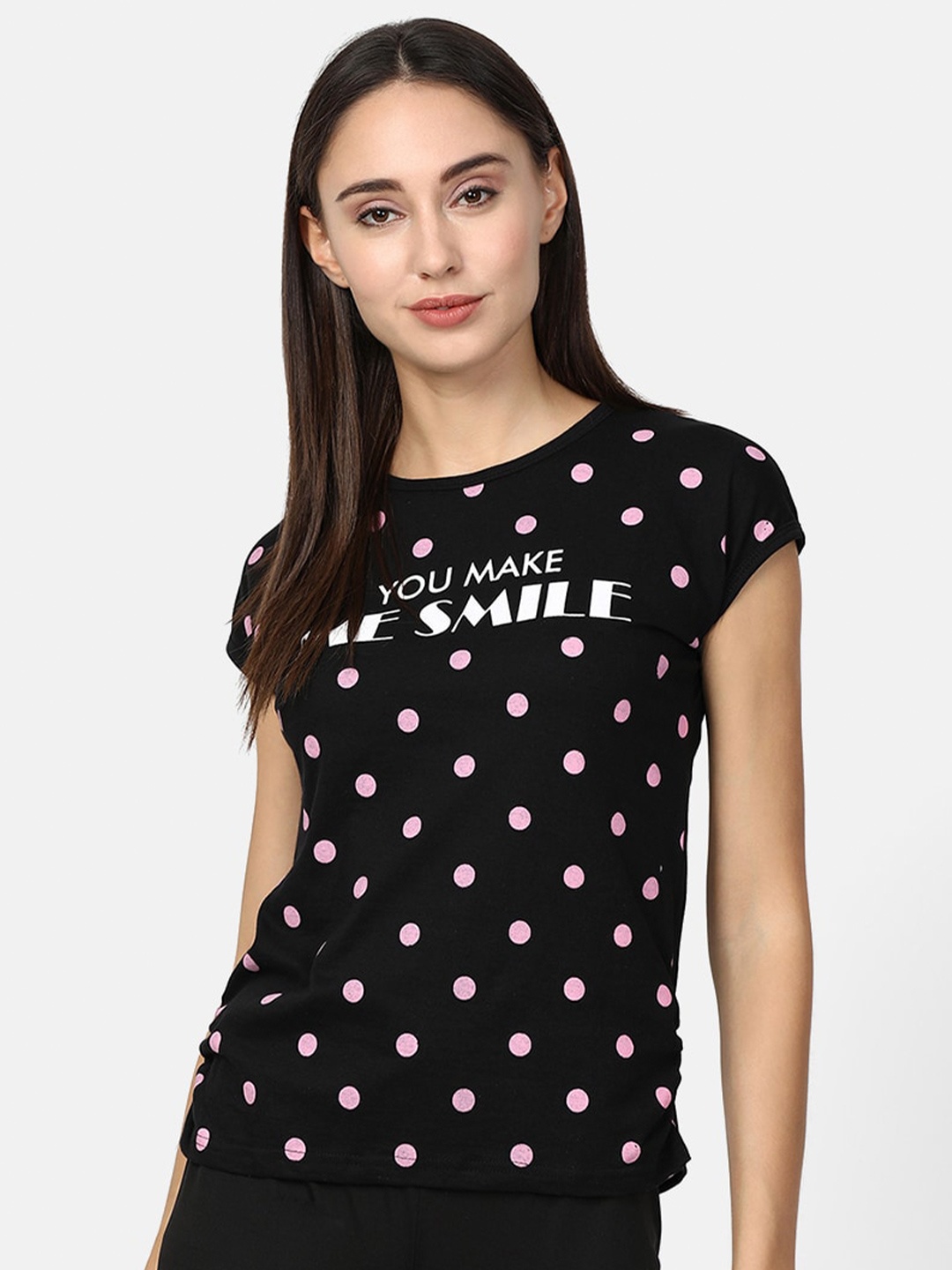 

V2 Value & Variety Black Regular Top