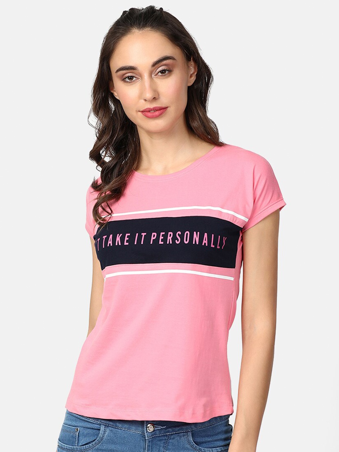 

V2 Value & Variety Pink Regular Top