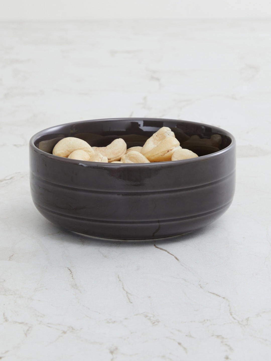 

Home Centre Grey Solid Marshmallow Bowl