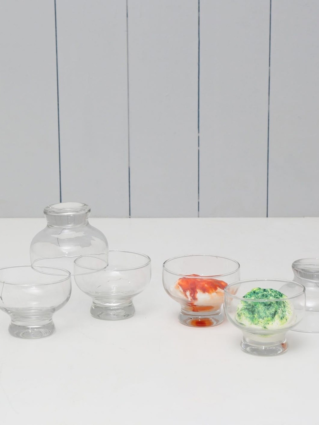 

Home Centre Set of 6 Marley Glass Ice Cream Bowl - 260ml, Transparent