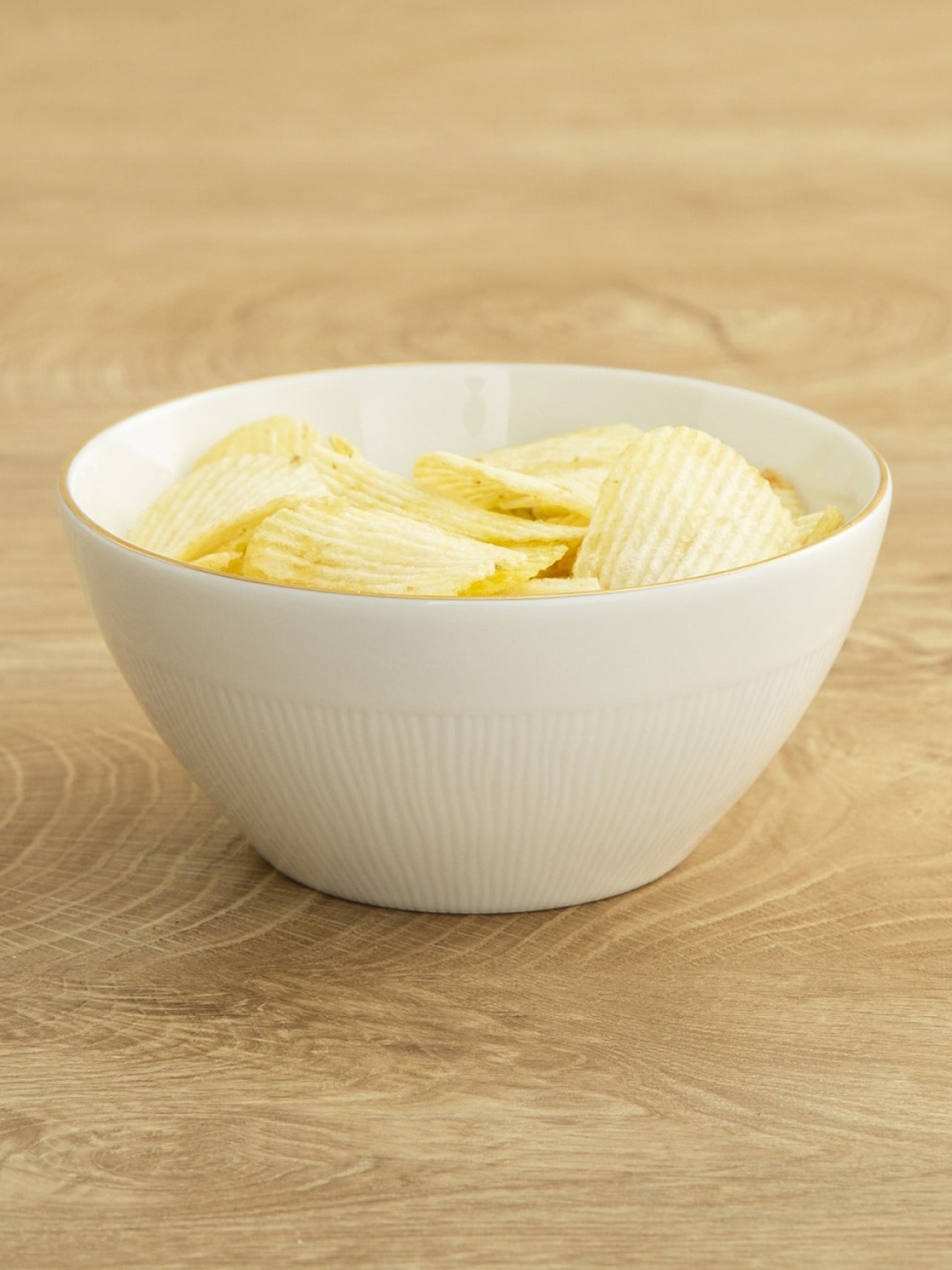 

Home Centre Beige Solid Ceramic Serving Bowl