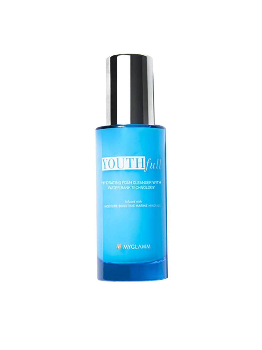 

MyGlamm YOUTHfull- Hydrating Foam Cleanser With Water Bank Technology -95ml, White