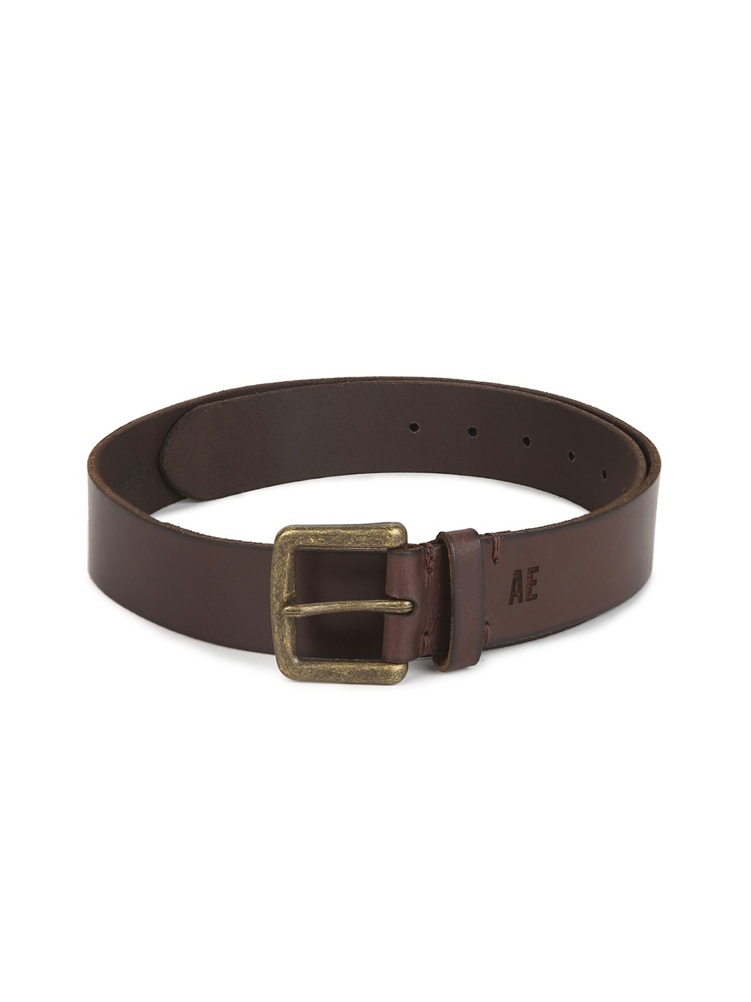 

AMERICAN EAGLE OUTFITTERS Men Brown Leather Formal Belt