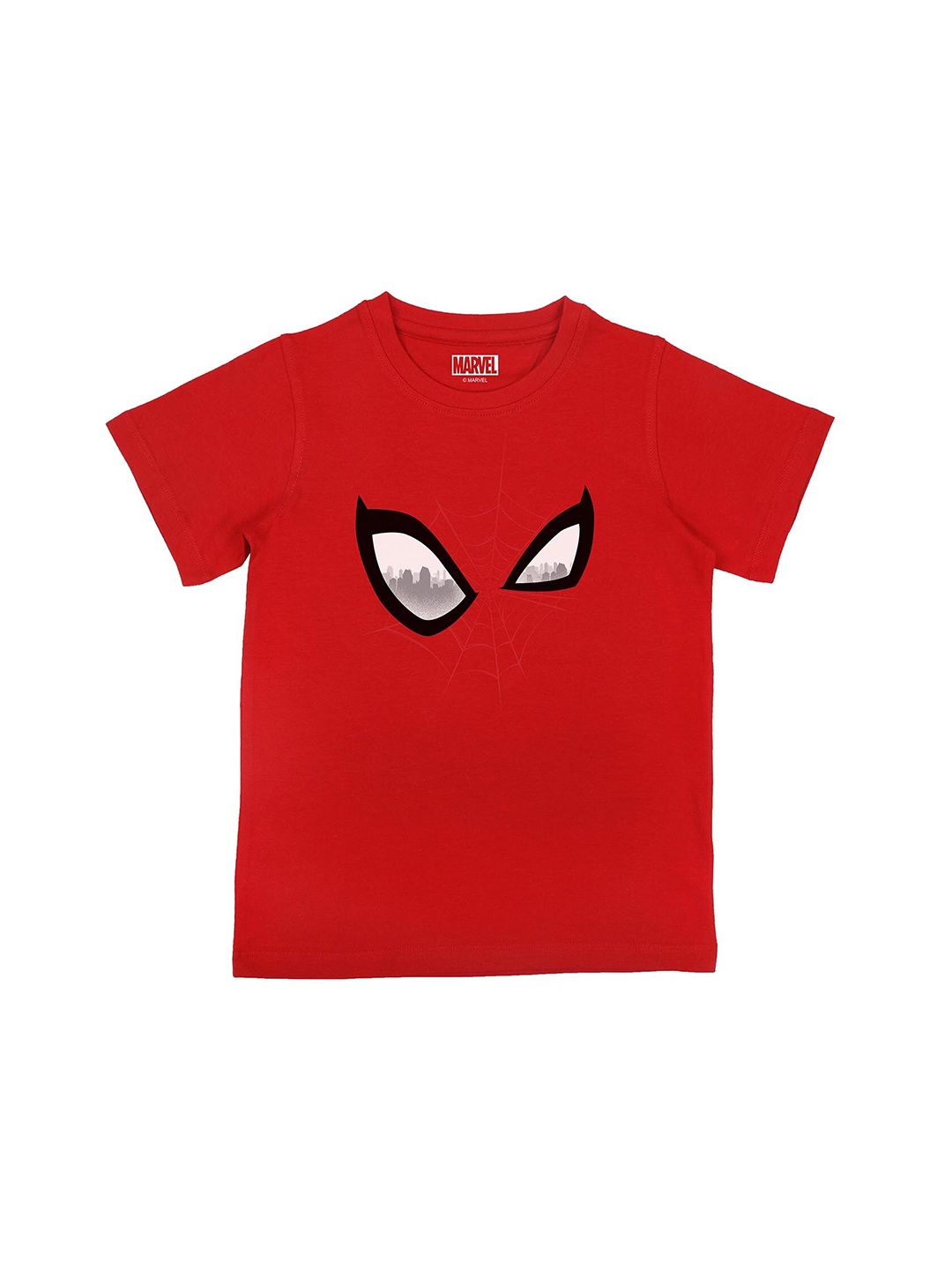 

Marvel by Wear Your Mind Boys Red & White Spiderman Print T-shirt