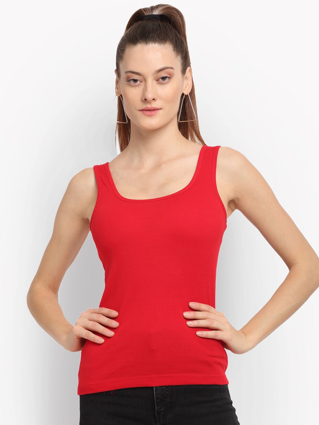 

Friskers Red Tank Top