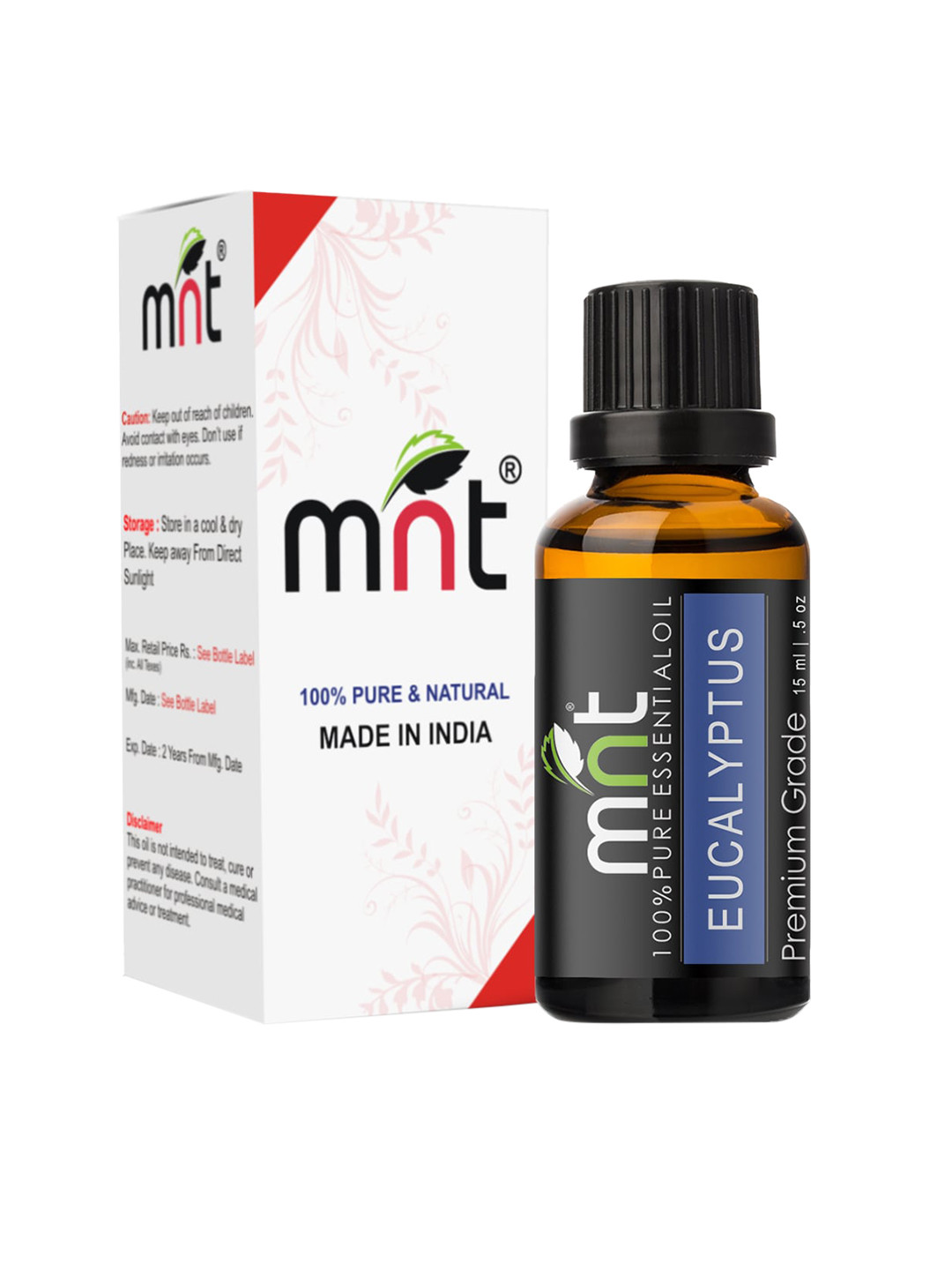 

MNT Eucalyptus Essential Oil - 15 ml, Yellow