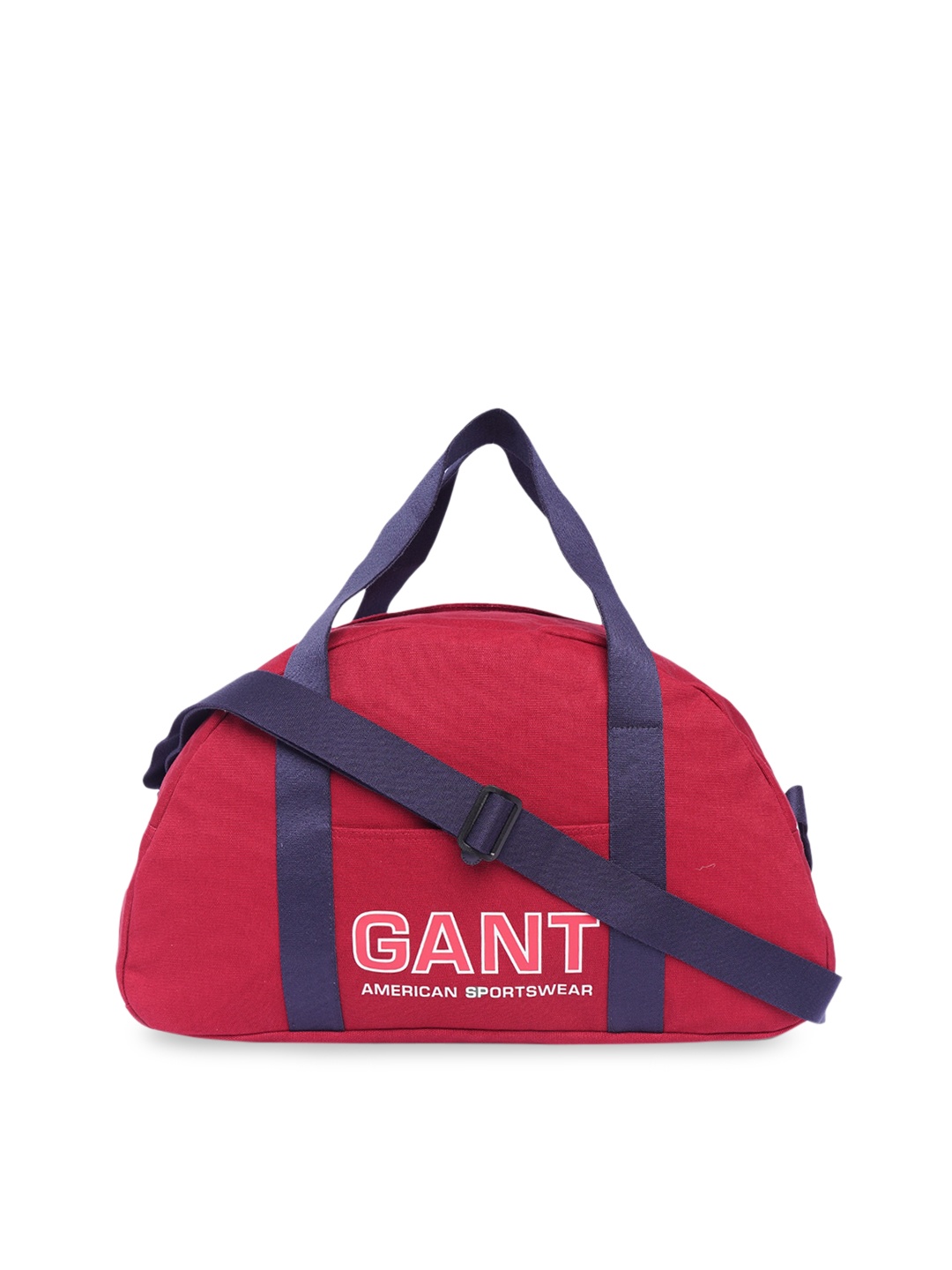 

GANT Men Red & Navy Blue Printed Duffle Bag