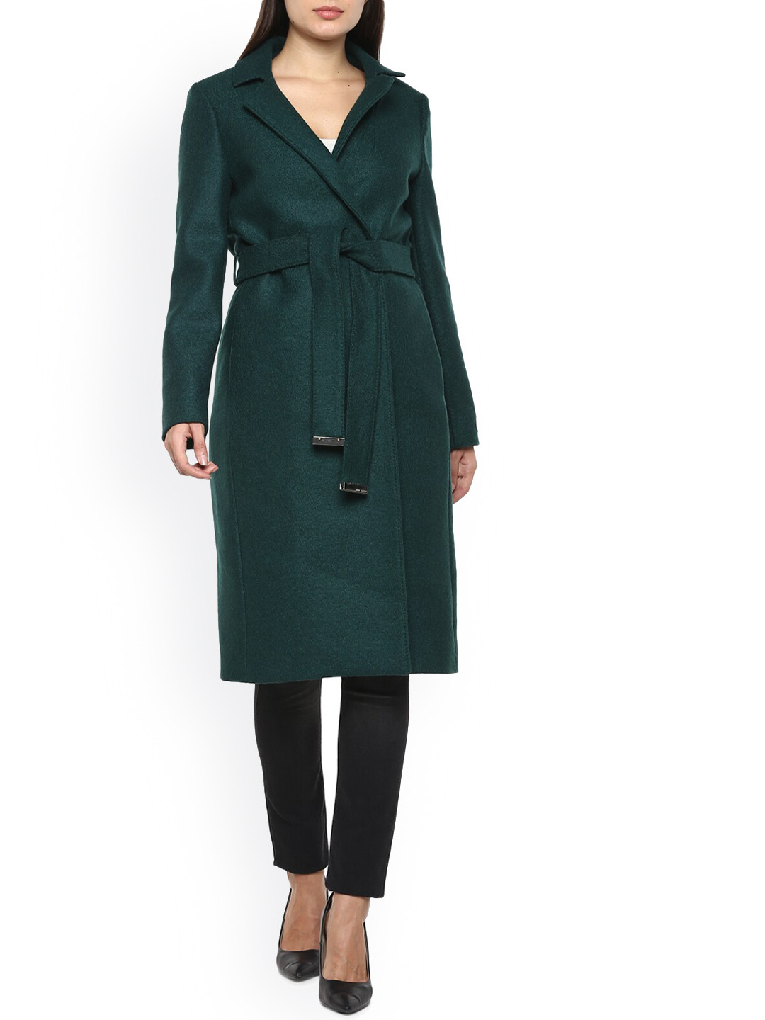 

Ted Baker Green Wrap Around Midi Dress