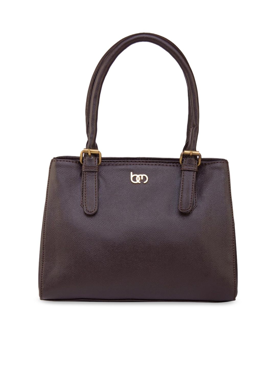 

Bagsy Malone Brown PU Structured Shoulder Bag