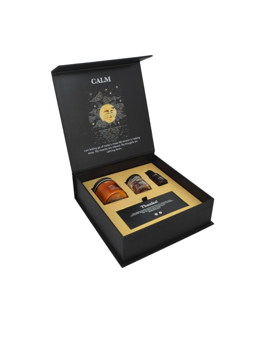 

Februus Organics AROMA HAMPER - CALM, Black