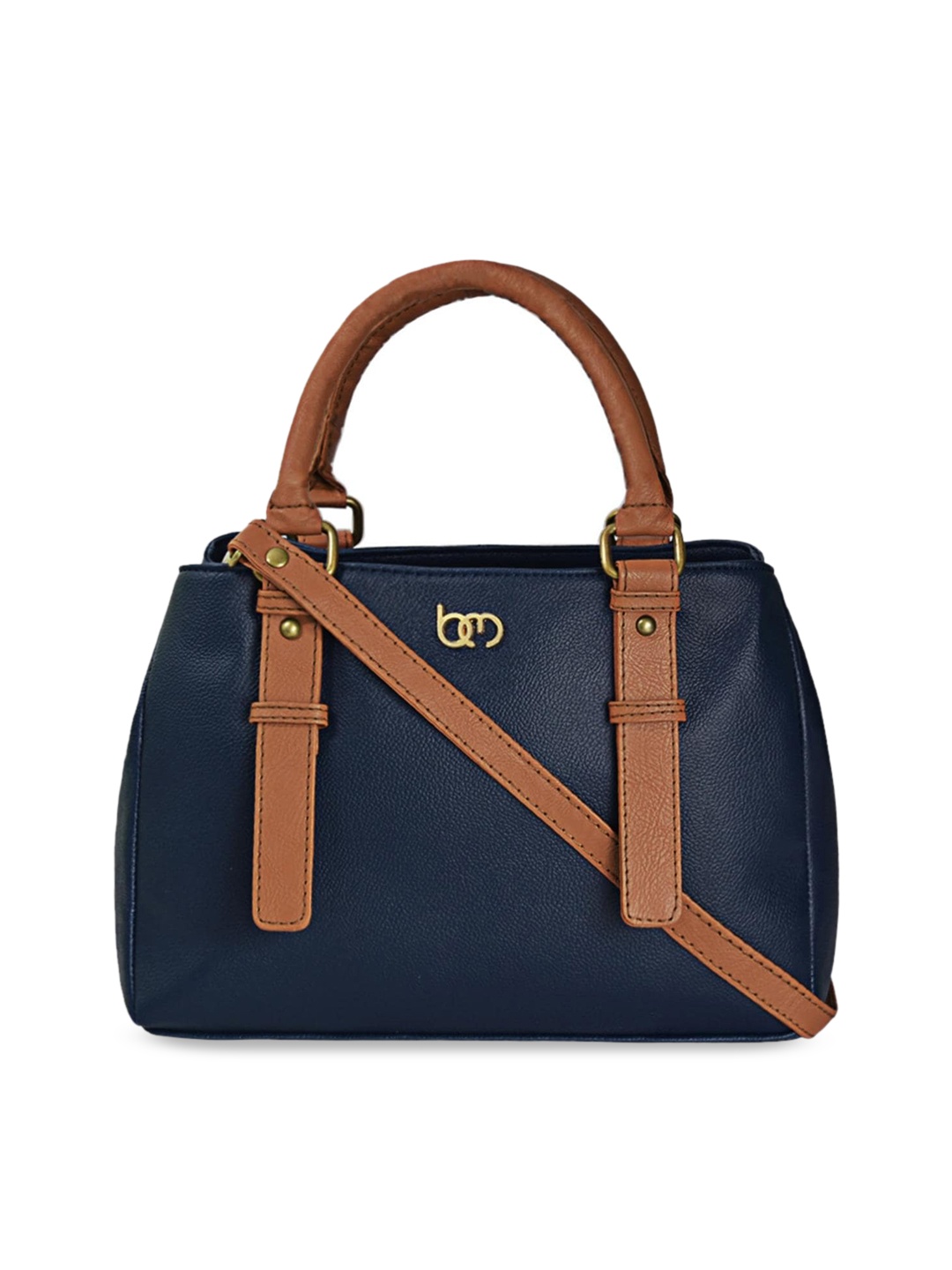 

Bagsy Malone Blue PU Structured Handheld Bag