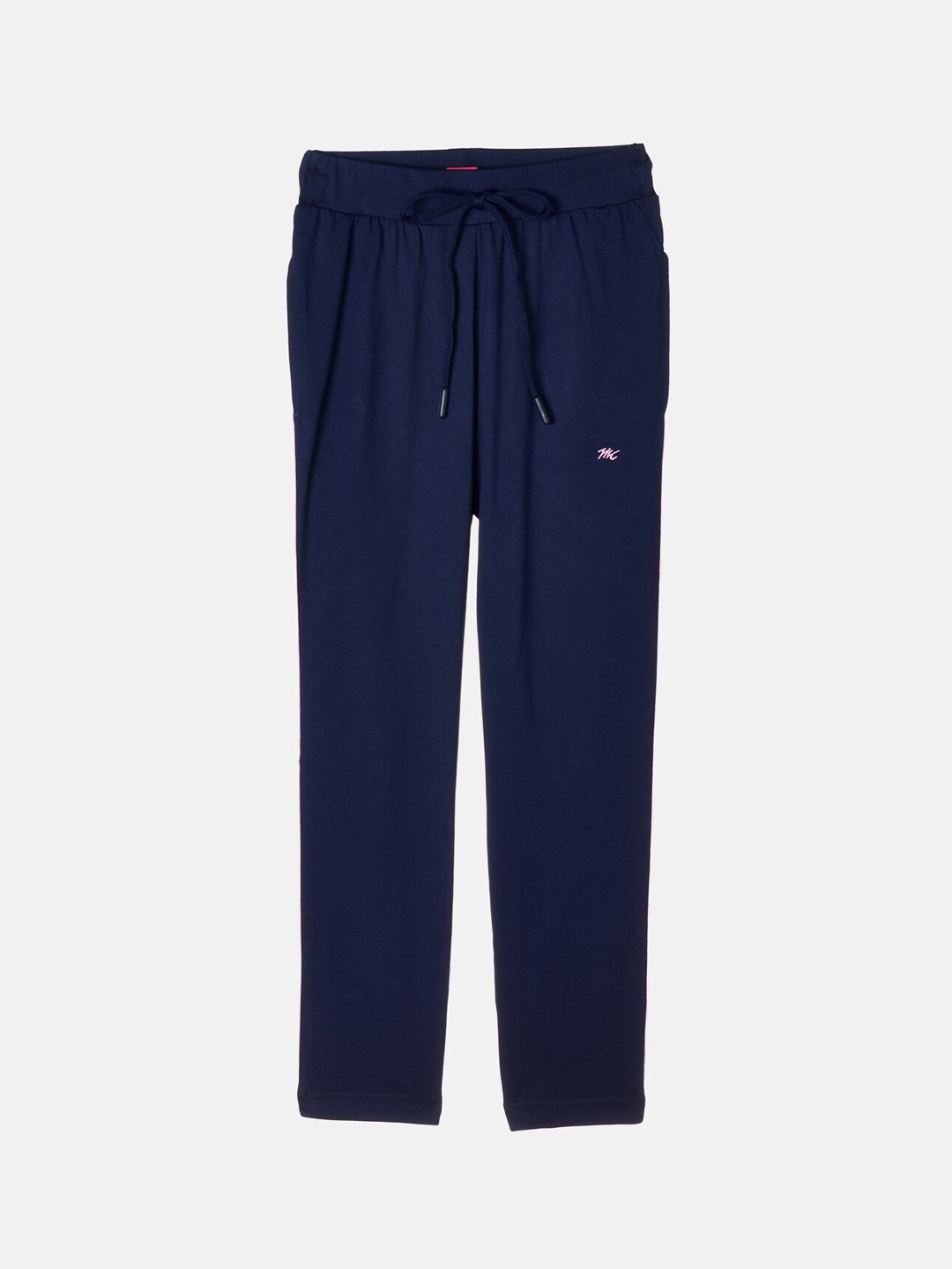 

Monte Carlo Girls Navy Blue Solid Track Pants