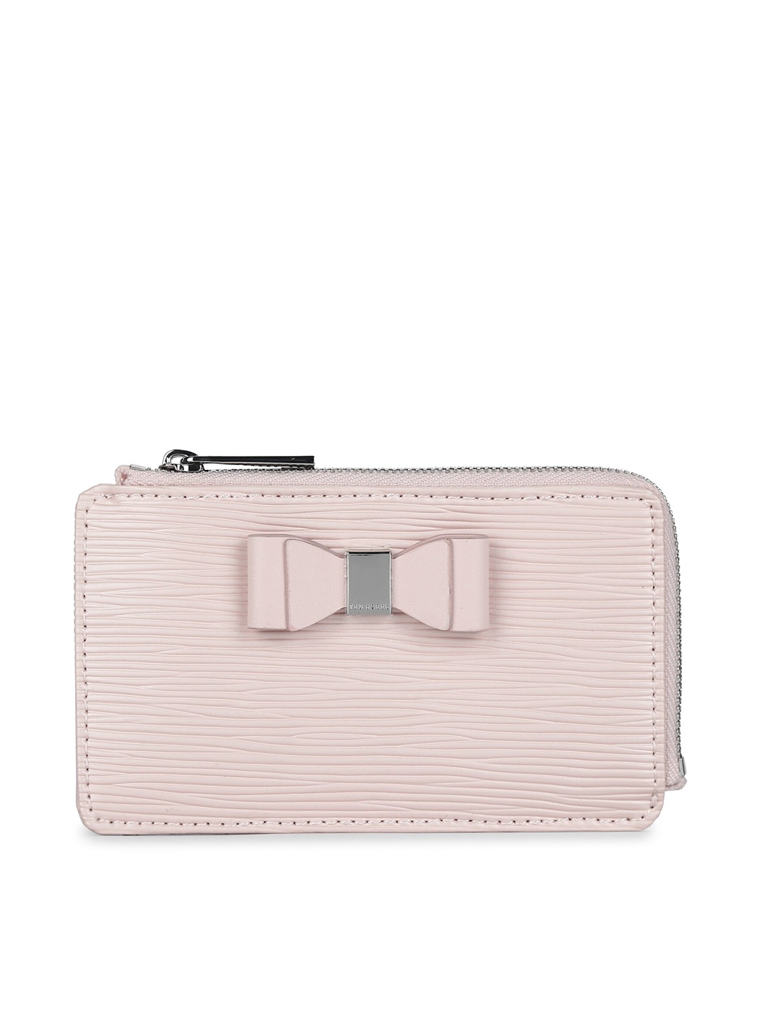 

Ted Baker Women Pink Textured Leather Card Holder
