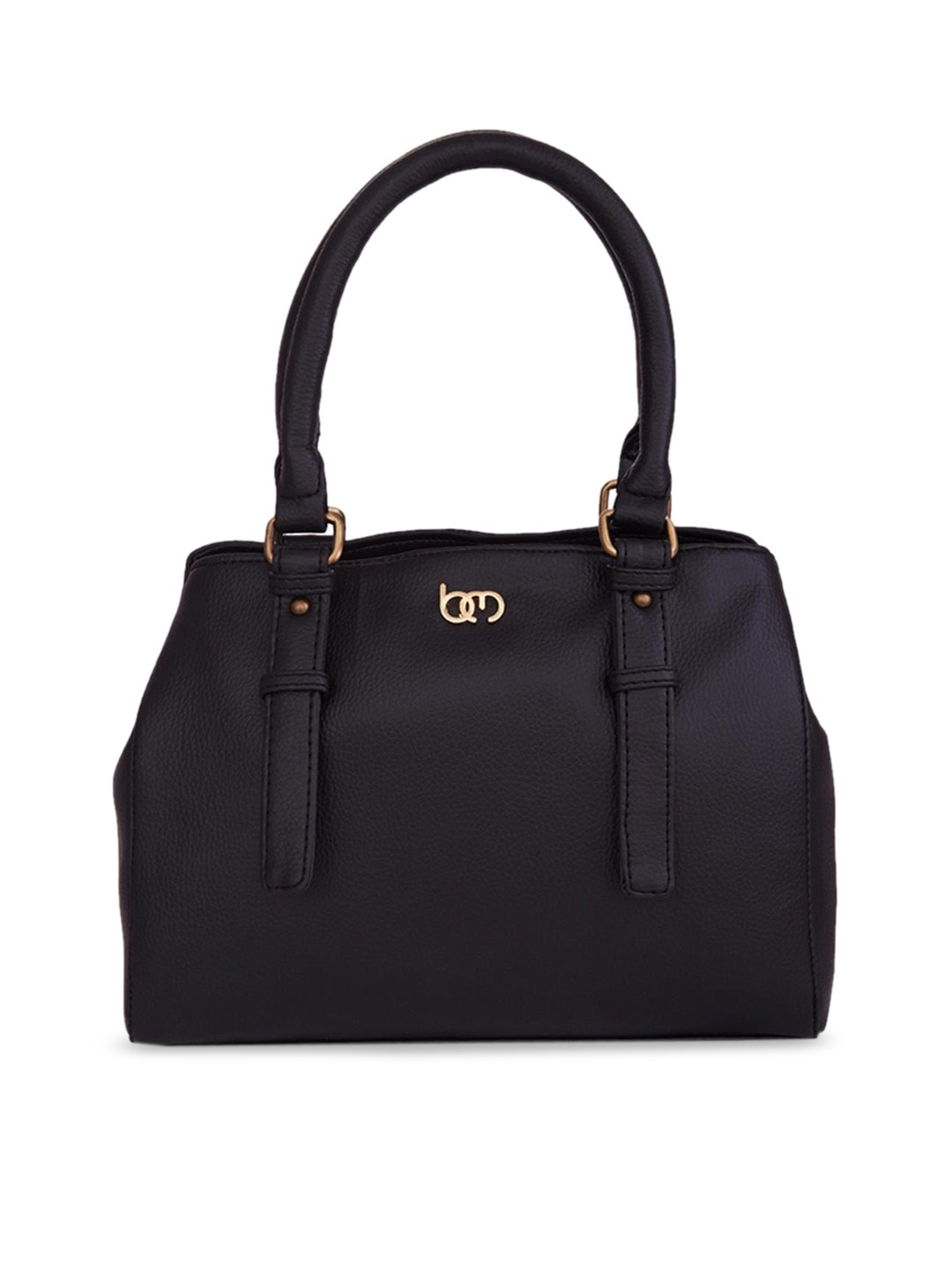

Bagsy Malone Black PU Structured Handheld Bag