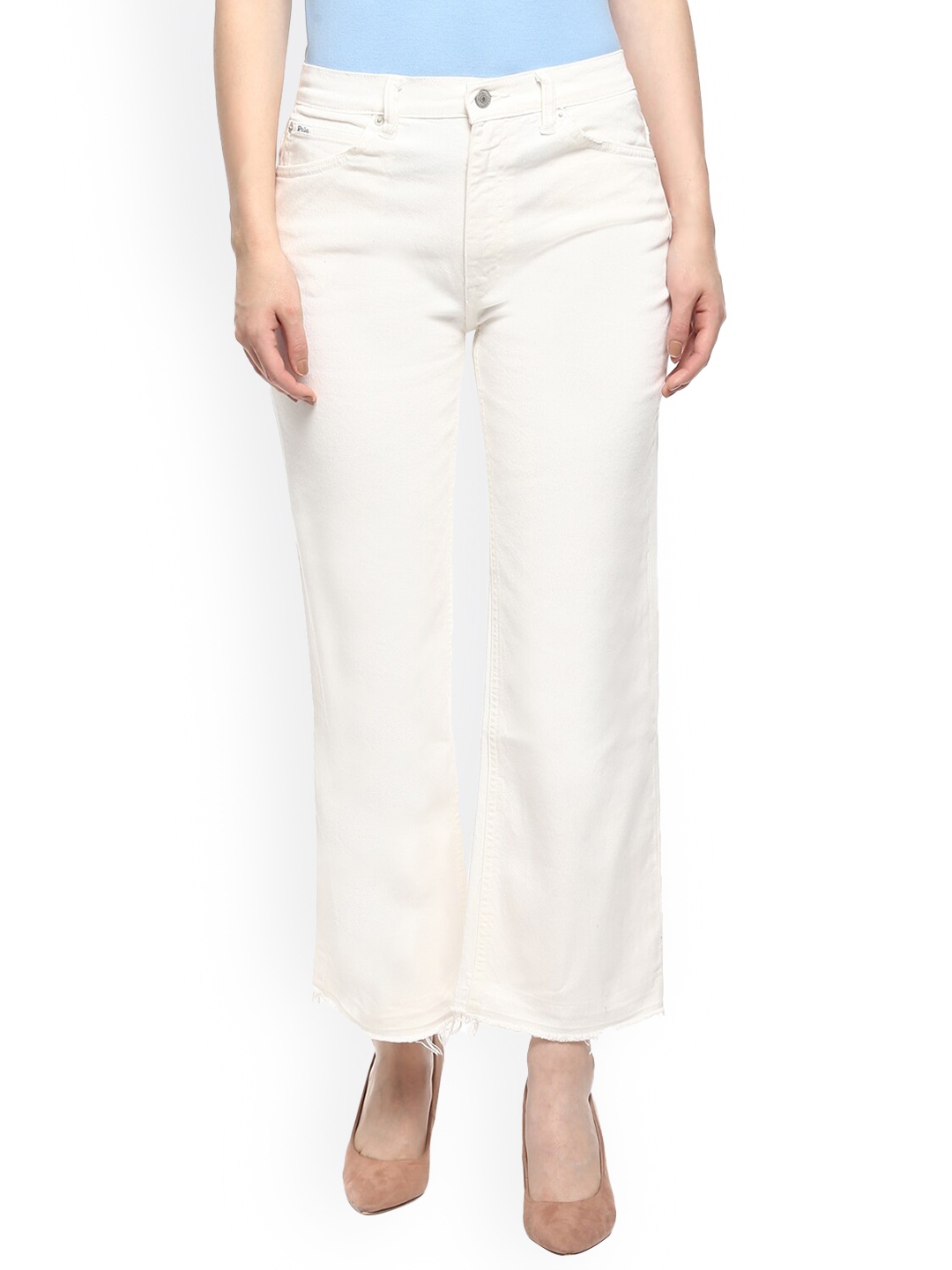 

Polo Ralph Lauren Women White Jeans