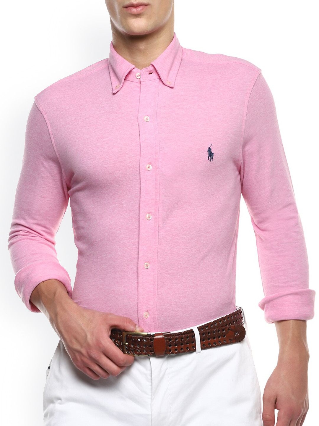 

Polo Ralph Lauren Men Pink Casual Shirt
