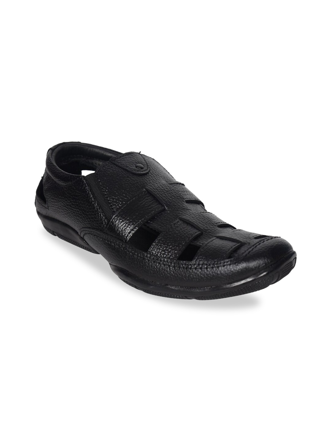 

Ajanta Men Black Shoe-Style Sandals
