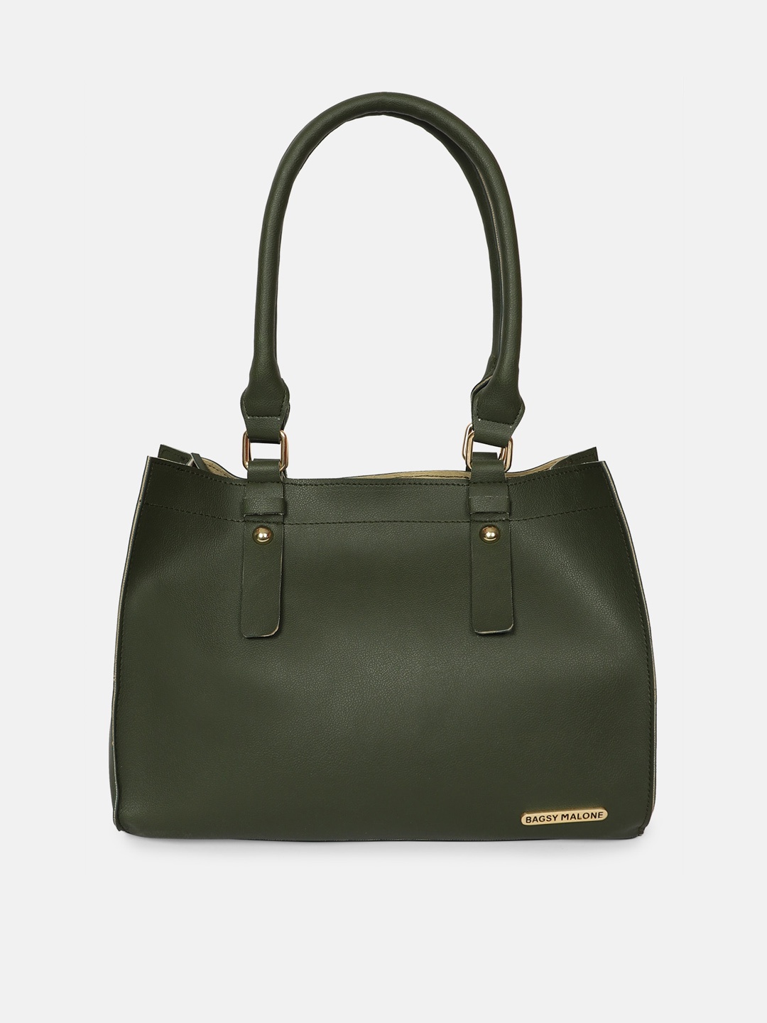 

Bagsy Malone Green PU Structured Shoulder Bag