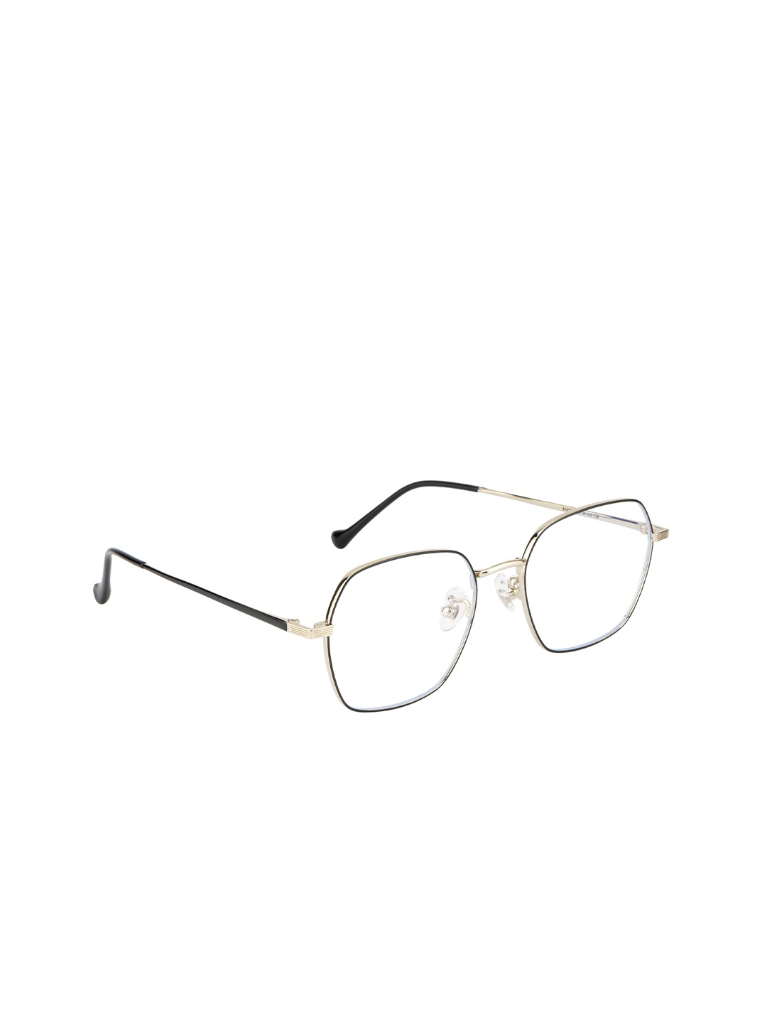 

Ted Smith Unisex Silver Full Rim Square Frames