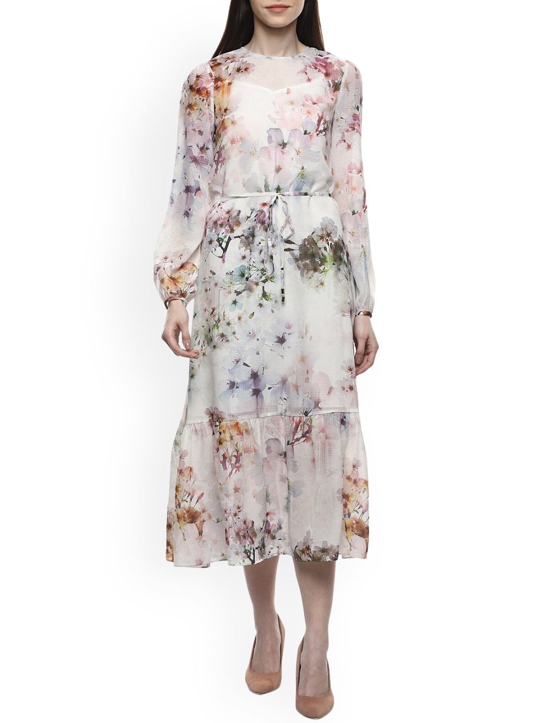 

Ted Baker White Maxi Dress