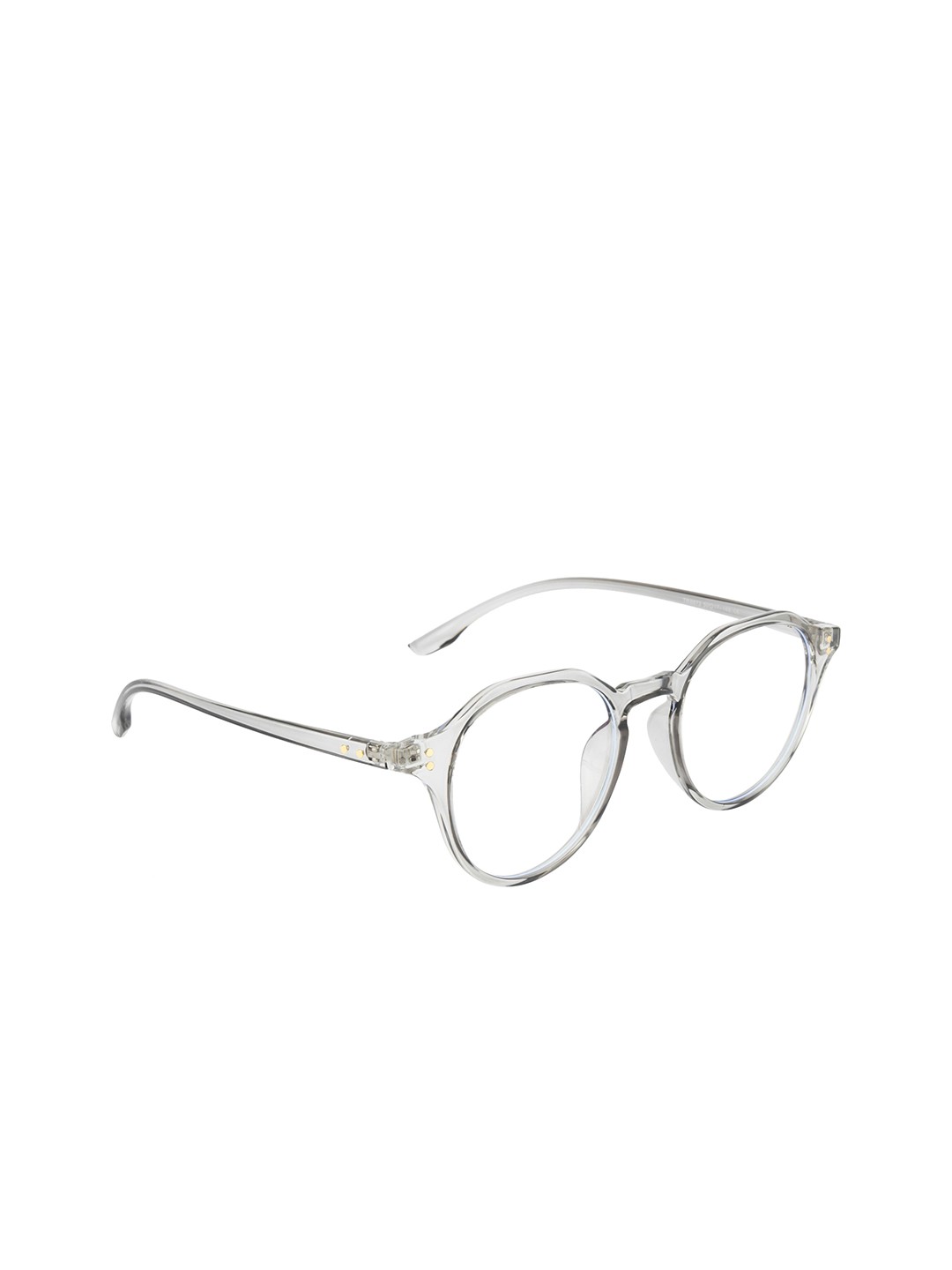 

Ted Smith Unisex Grey Full Rim Oval Frames TSI-8872_GRY