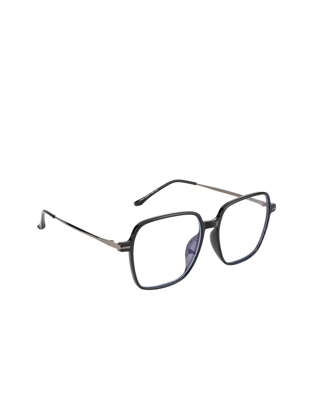 Ted Smith Unisex Black Full Rim Wayfarer Frames
