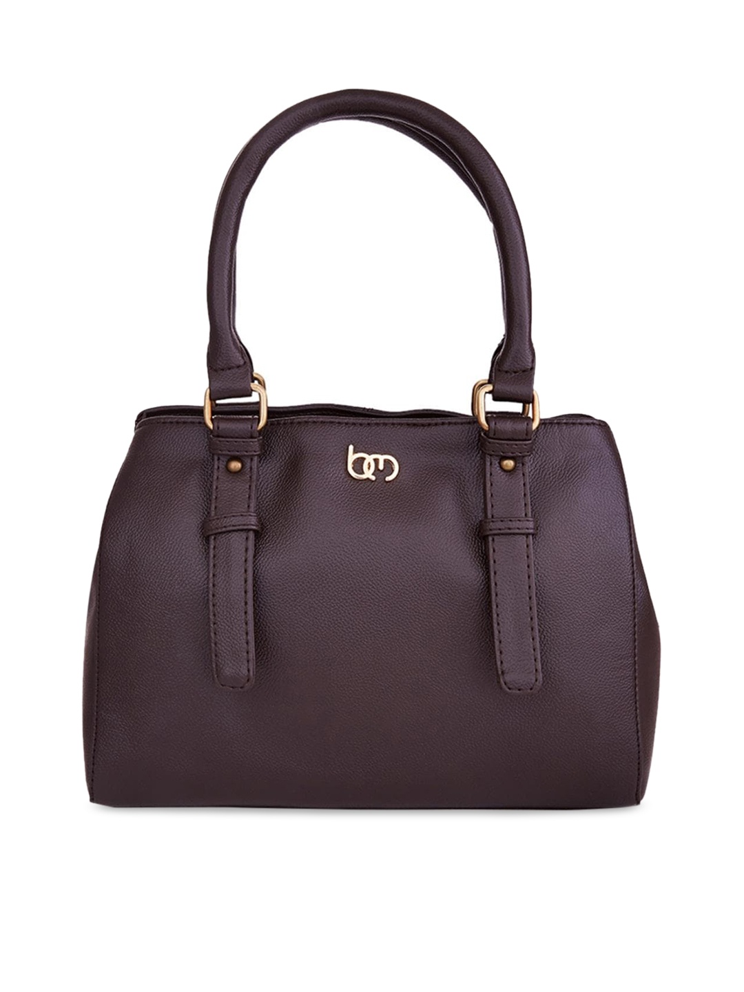 

Bagsy Malone Brown PU Structured Shoulder Bag