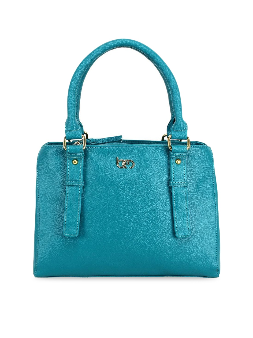 

Bagsy Malone Turquoise Blue PU Structured Shoulder Bag