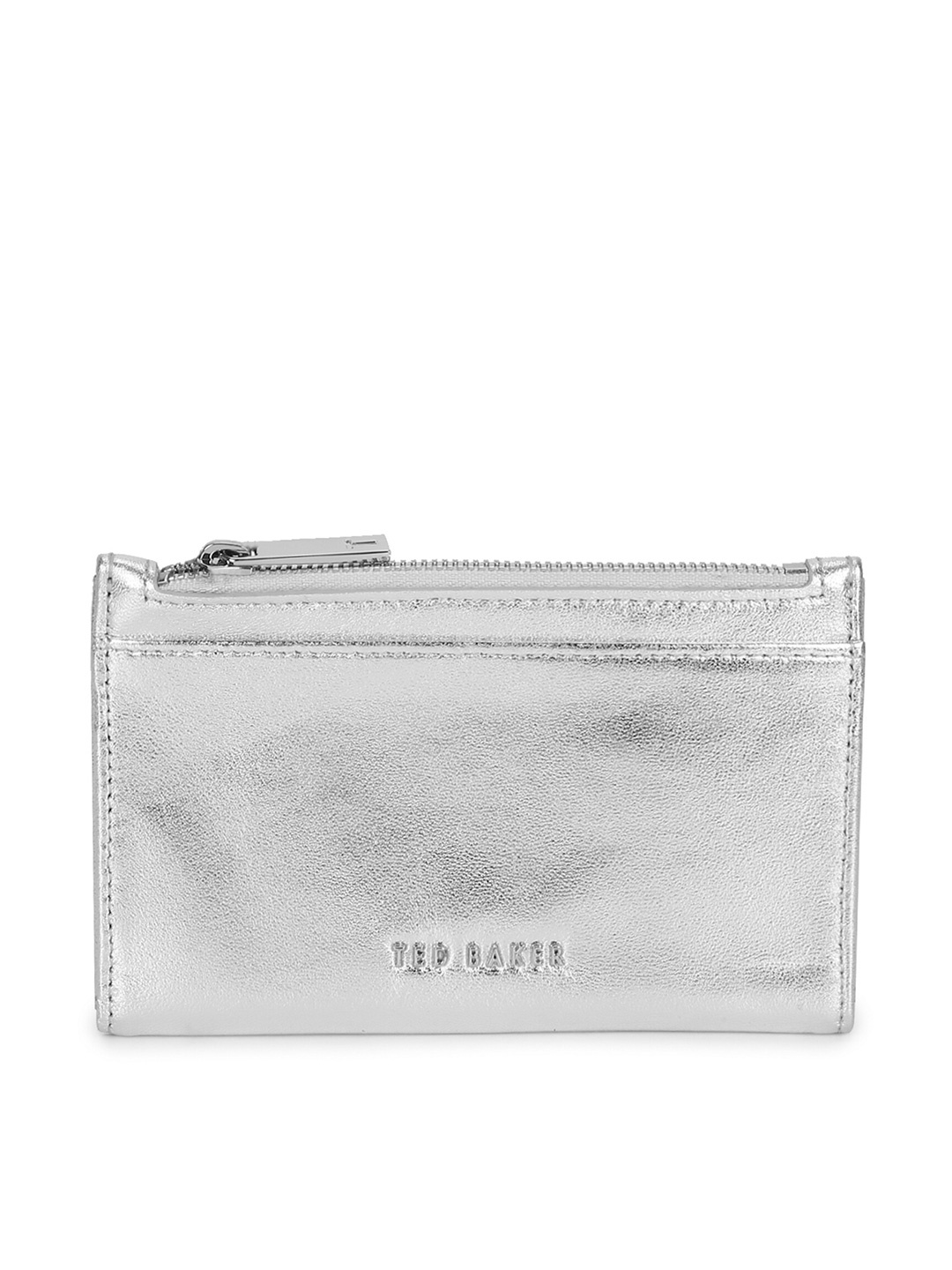 

Ted Baker Women Metallic Textured Leather Card Holder